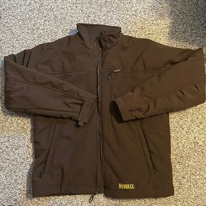 DeWalt 20V Li-Ion Heated Jacket Brown Size Large Like New (no battery included)